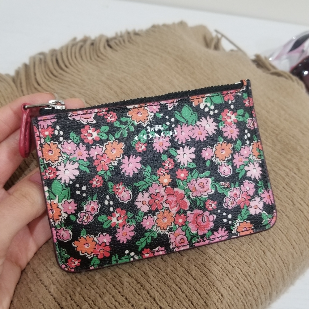 Brand new Coach mini key wallet